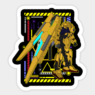 The MSN-00100 (MSN-100, MSN-001) Hyaku Shiki Sticker